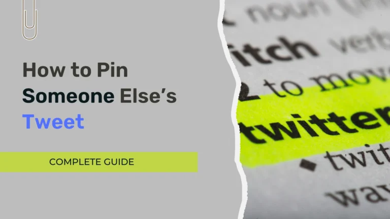 How to Pin Someone Else’s Tweet Feature image